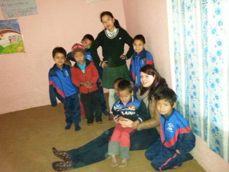 Een deel van de groep 