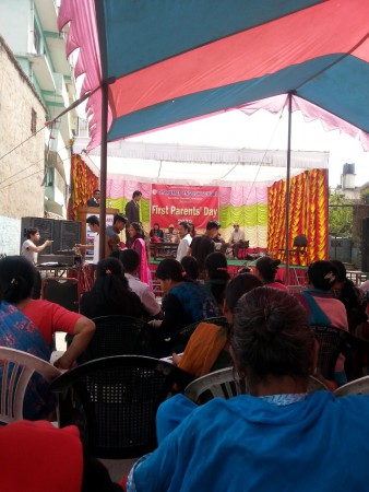 Toen zaten we op het podium